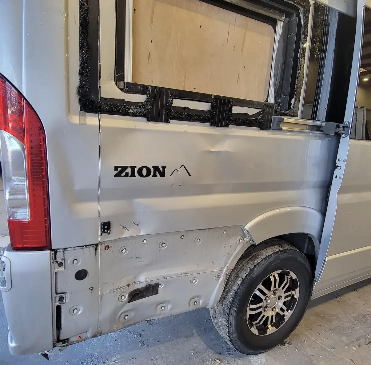 Mercedes Sprinter Van Before